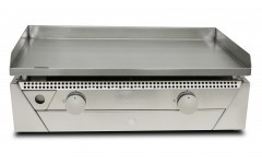 Plancha Gaz Acier Rectifié RAINBOW INOX REC