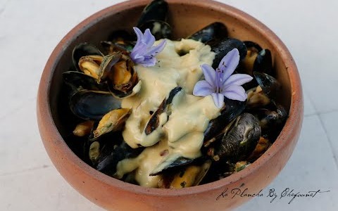 Moules à la plancha