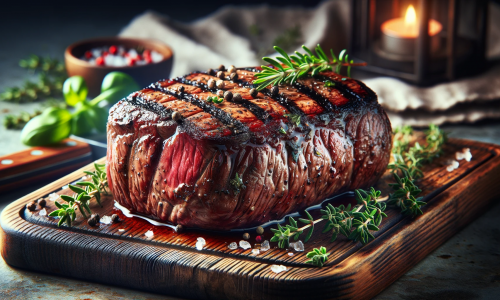 Marinade de filet mignon à la plancha