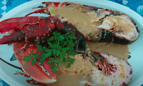 Recette du homard de nos Côtes grillé sauce au whisky